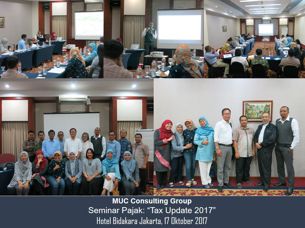 MUC Kembali Gelar Seminar Tax Update di Hotel Bidakara